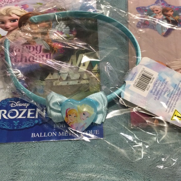 Disney Frozen Princess 3 piece Birthday Pack NEW - Picture 5 of 8